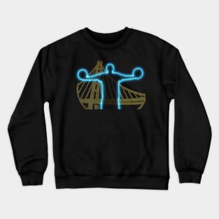 Golden State Warriors Neon Glow Crewneck Sweatshirt